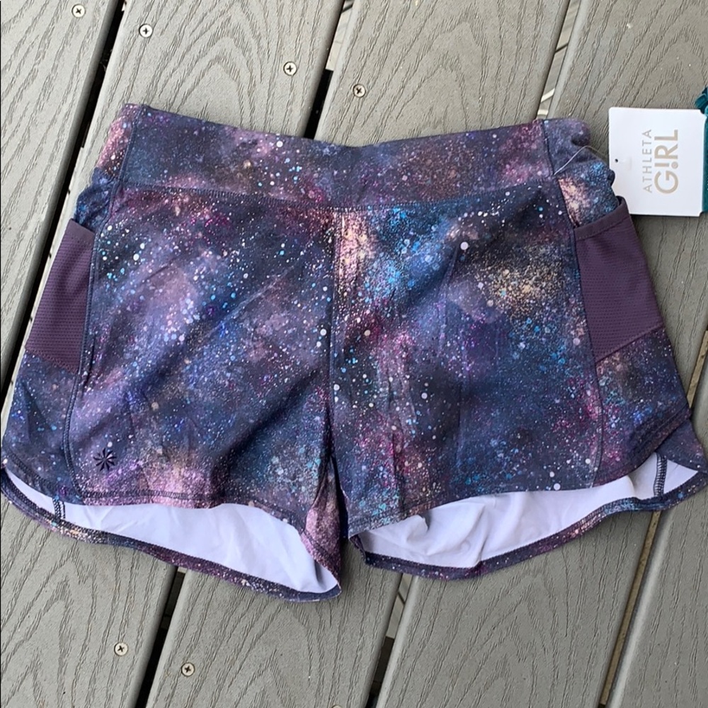 Athleta girl printed record breaker 3” short